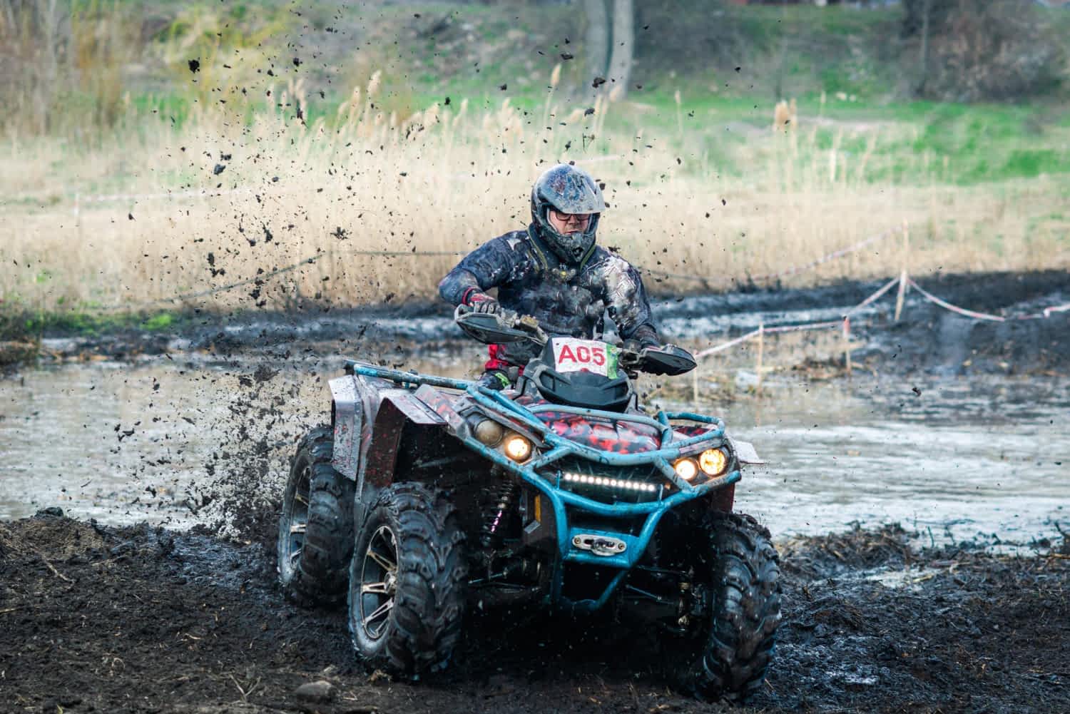 quad w terenie